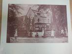 Prent van pension “De Klokkenberg” te Nunspeet rond 1900, Gebruikt, Ophalen of Verzenden, Gebouw, Voor 1940