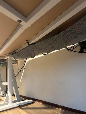 IKEA Bekant Bureau - Blauw/Wit - afbeelding 3