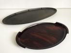 Art Deco dienbladen bakeliet jaren 30 Philips, Verzenden