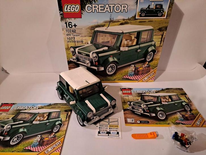 Lego Mini Cooper Creator 10242, Kinderen en Baby's, Speelgoed | Duplo en Lego, Zo goed als nieuw, Ophalen