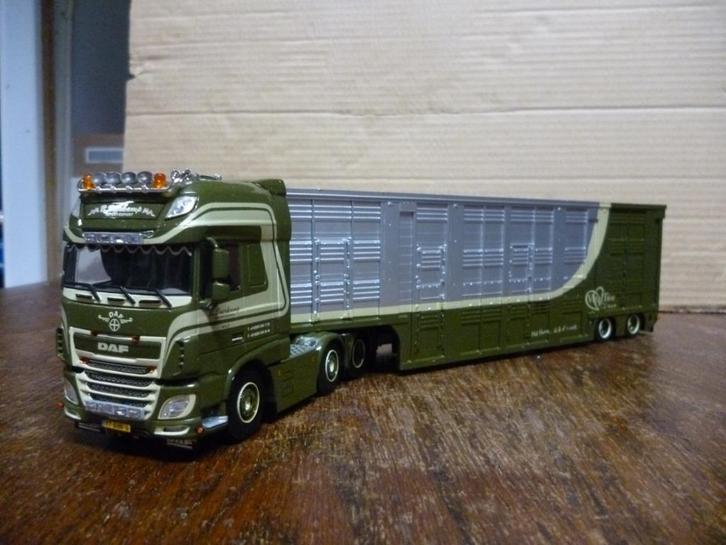 WSI DAF XF 106 Boerkamp met certificaat, Hobby en Vrije tijd, Modelauto's | 1:50, Nieuw, Bus of Vrachtwagen, Wsi, Verzenden