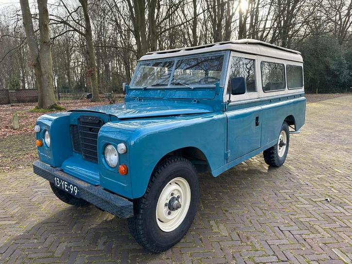 Land Rover 1977 Blauw, Auto's, Land Rover, Particulier, Diesel, Stationwagon, Geïmporteerd, Blauw, Ophalen