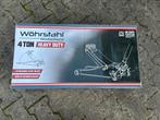 Wöhrstahl 4 tons garagekrik autokrik laag model, Auto diversen, Krikken, Ophalen of Verzenden, Zo goed als nieuw, Hydraulisch