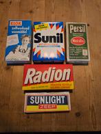 Sunlight vintage zeep Sunil Persil Klok Radion wasmiddel, Verzamelen, Merken en Reclamevoorwerpen, Verpakking, Ophalen of Verzenden