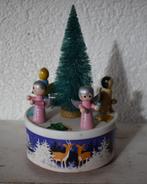 vintage kerst muziekdoosje/speeldoos, Ophalen of Verzenden, Gebruikt