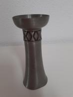 Noors vintage tinnen kandelaartje, Ophalen, Overige materialen, Gebruikt, Kandelaar