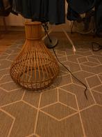 Mooie Bamboe Hanglamp, Ophalen, Zo goed als nieuw, Hout, Minder dan 50 cm