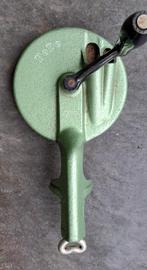 Vintage bonensnijder roestvrij staal, Huis en Inrichting, Ophalen of Verzenden, Gebruikt