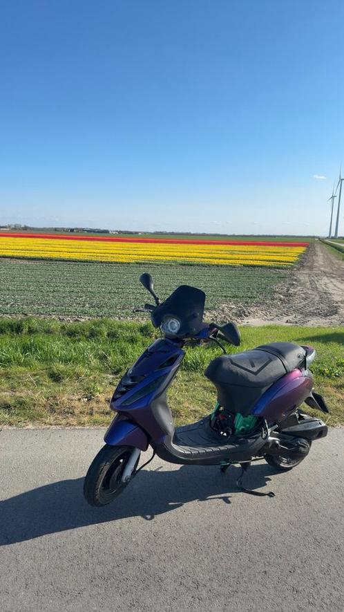 Zip kappen paars, Fietsen en Brommers, Brommeronderdelen | Scooters, Zo goed als nieuw, Piaggio, Kap, Ophalen of Verzenden