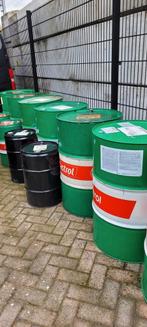Olievaten Castrol - Stooktonnen 200L en 60L stookton olievat, Ophalen