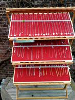 gouden kettingen en hangers ( 18K. gold plating), Sieraden, Tassen en Uiterlijk, Kettingen, Ophalen of Verzenden, Nieuw, Overige kleuren