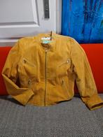 Nog erg mooi geel leren jasje, in goede staat, Ophalen, Geel