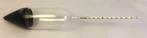 Antieke Glazen Hydrometer P.Stevensen 35c Whisky instrument, Ophalen of Verzenden