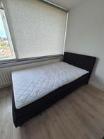 Boxspring 120 x 200 / 208, Ophalen, Gebruikt, 210 cm, Twijfelaar