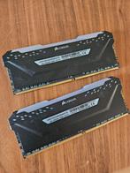 Corsair RAM geheugen DDR4 3.6Mhz 16 GB, DDR4, Ophalen of Verzenden, Zo goed als nieuw, Desktop