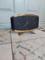 Hilbrink vintage tafelklok, Ophalen of Verzenden, Gebruikt, Analoog, Wekker of Tafelklok