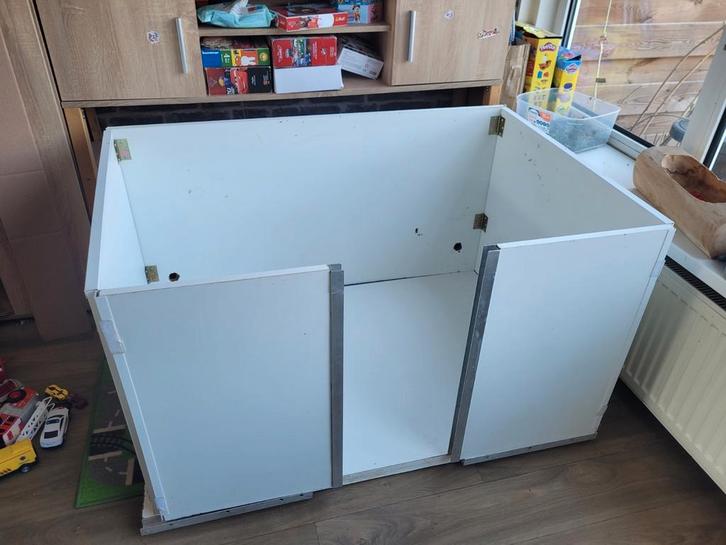 Werpkist, Dieren en Toebehoren, Hondenbenches, Zo goed als nieuw, Ophalen