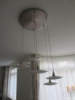 Masterlight hanglamp met 6 lampjes, geborsteld RVS, Huis en Inrichting, Lampen | Hanglampen, Ophalen of Verzenden, Zo goed als nieuw