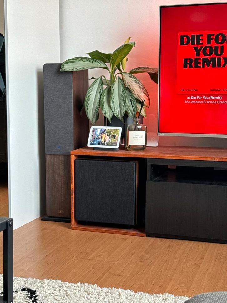 Argon FORTE A55 MK2 + Sub 10 TV speakers, Audio, Tv en Foto, Luidsprekers, Zo goed als nieuw, Front, Rear of Stereo speakers, 120 watt of meer