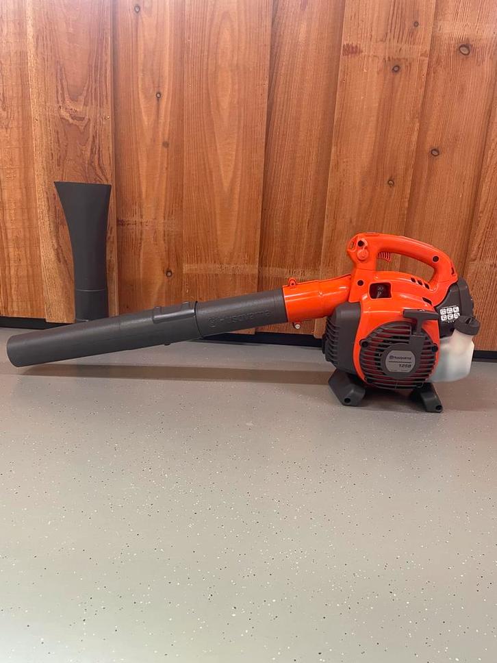 Husqvarna 125B Bladblazer, Tuin en Terras, Bladblazers, Gebruikt, Handgedragen, Benzine, Ophalen