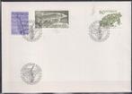 Zweden 1979 FDC dieren insect vis kikker, Postzegels en Munten, Postzegels | Eerstedagenveloppen, Ophalen of Verzenden, Onbeschreven