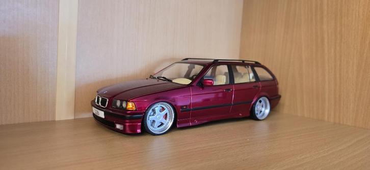 BMW E36 Touring Verbouwd (32), Hobby en Vrije tijd, Modelauto's | 1:18, Nieuw, Auto, Overige merken, Ophalen of Verzenden