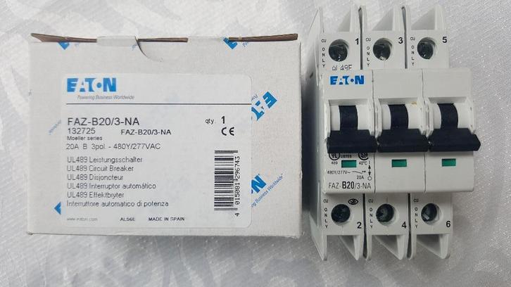 krachtgroep 3P B20 Eaton, Hobby en Vrije tijd, Elektronica-componenten, Nieuw, Ophalen of Verzenden