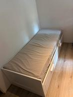 ikea brimnes bedbank, Huis en Inrichting, Slaapkamer | Bedden, Ophalen, Verstelbaar, 90 cm, Eenpersoons