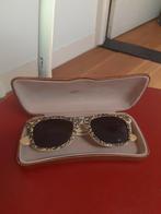 Vintage Caca Cola zonnebril in gouden koker, Verzamelen, Ophalen of Verzenden, Huis en Inrichting