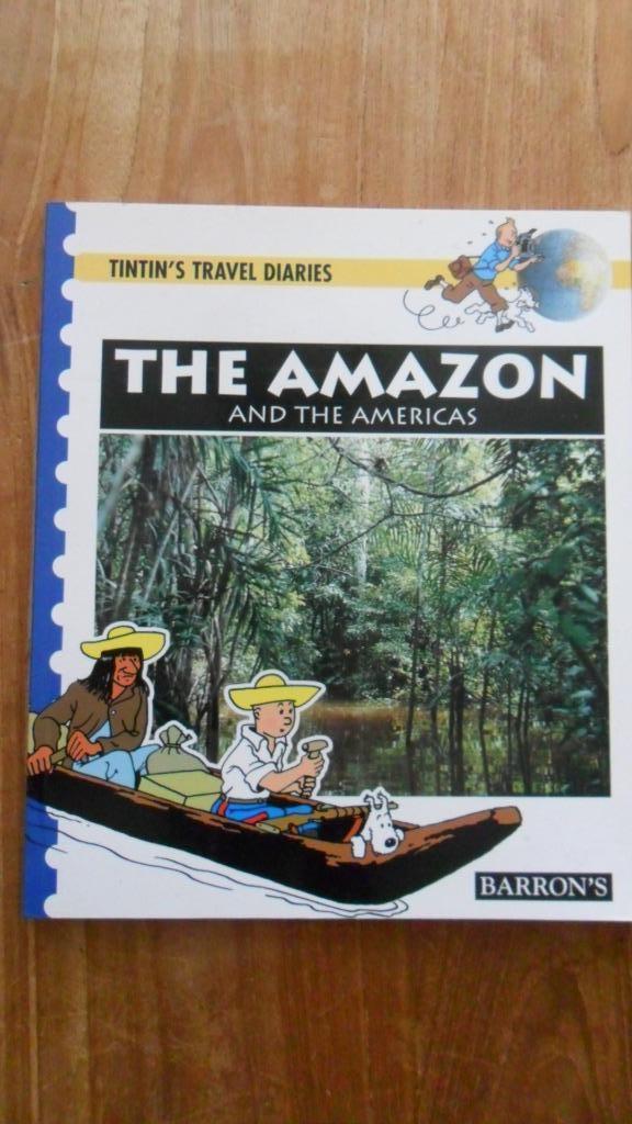 Kuifje: Tintin's travel diaries The Amazon and the Americas, Verzamelen, Stripfiguren, Zo goed als nieuw, Boek of Spel, Kuifje