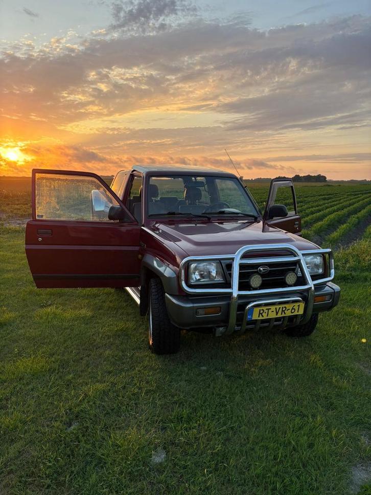 Daihatsu Feroza 1.6 I Resintop 4WD 1997 Rood, Auto's, Daihatsu, Bedrijf, Feroza, Benzine, SUV of Terreinwagen, Handgeschakeld