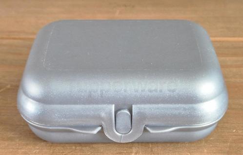 Tupperware Smartclipdoos Lunchdoos Midi Zilvergrijs, Huis en Inrichting, Keuken | Tupperware, Zo goed als nieuw, Ophalen of Verzenden