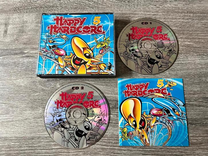 ID&T Happy Hardcore 5 Oldschool Thunderdome, Cd's en Dvd's, Cd's | Dance en House, Zo goed als nieuw, Dance Populair, Ophalen of Verzenden
