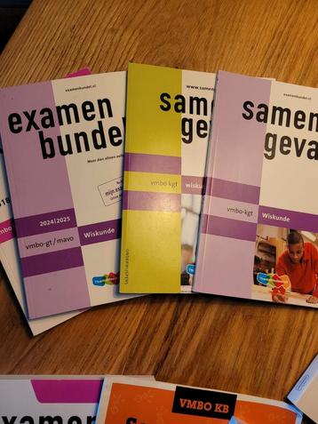 Examenbundels VMBO! Super handig, als nieuw! beschikbaar voor biedingen