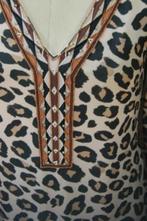 Jurk blauw/ bruin K- Design mt S Vaste prijs, Kleding | Dames, K-design, Blauw, Ophalen of Verzenden, Zo goed als nieuw