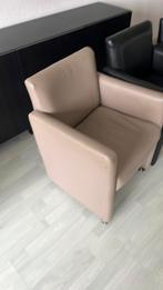 Eethoek stoelen, Gebruikt, Minder dan 75 cm, Leer, 50 tot 75 cm