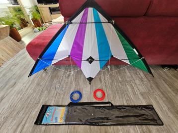 Sportvlieger / Stuntvlieger 163 x 80 cm. kite stunt vlieger beschikbaar voor biedingen