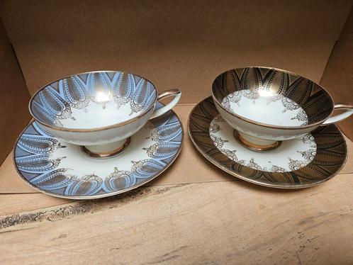 4 Bavaria Kop en Schotels, Antiek en Kunst, Antiek | Servies los, Ophalen of Verzenden