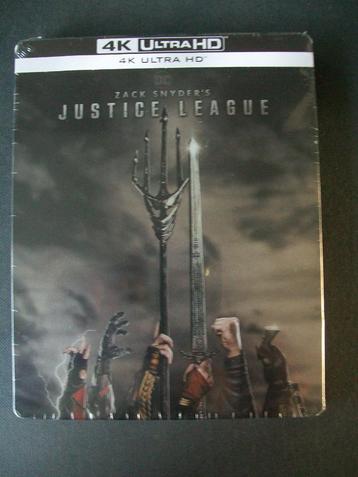 Blu-ray 4K Steelbook: Zack Snyder's Justice League in seal beschikbaar voor biedingen