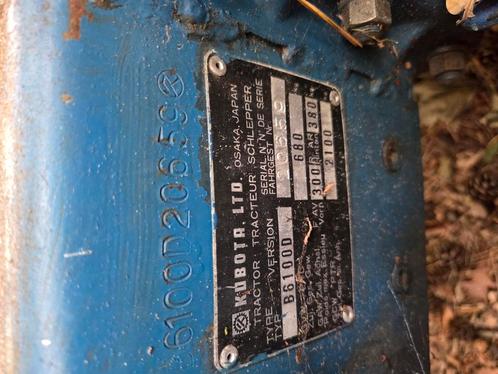 Kubota b6100, Tuin en Terras, Overige Tuin en Terras, Gebruikt, Ophalen