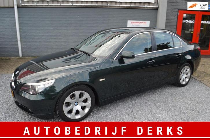 BMW 5-serie 545i Executive AUT Airco Leer Xenon Nette Staat, Auto's, BMW, Bedrijf, Te koop, 5-Serie, ABS, Airbags, Airconditioning