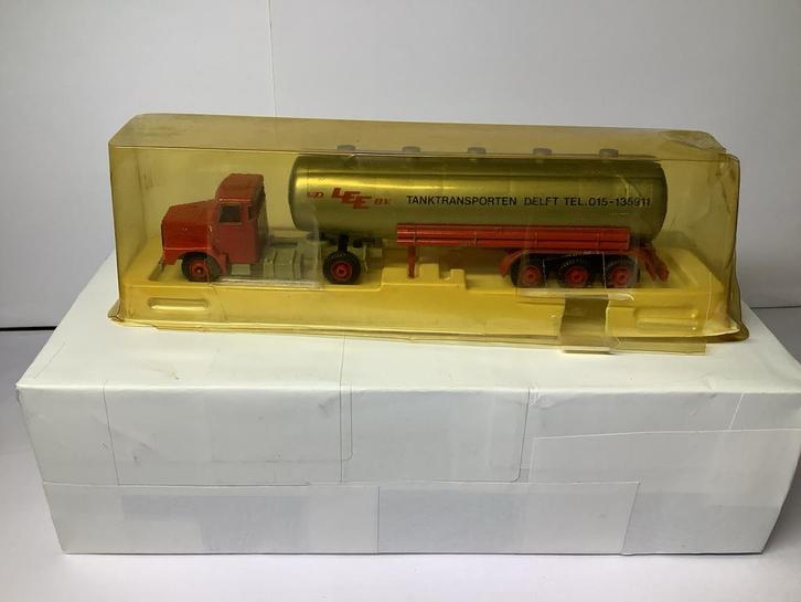 Vintage VD LEE B.V. Tanktransporten Delft Model Truck, Hobby en Vrije tijd, Modelauto's | 1:87, Nieuw, Auto, Efsi, Ophalen of Verzenden