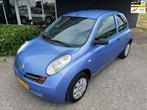 Nissan Micra 1.2 Visia AIRCO/STRB/ELEK PACK APK+NAP, Auto's, Stof, Gebruikt, 4 cilinders, Blauw