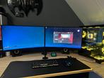 Game pc, 7800XT, 9600X, 2 MSI monitoren, Corsair toetsenbord, Computers en Software, Ophalen, 32 GB, Virtual Reality, AMD Ryzen 5