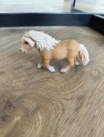 Schleich pony Haflinger beige, Ophalen of Verzenden, Zo goed als nieuw, Paard, Beeldje of Figuurtje
