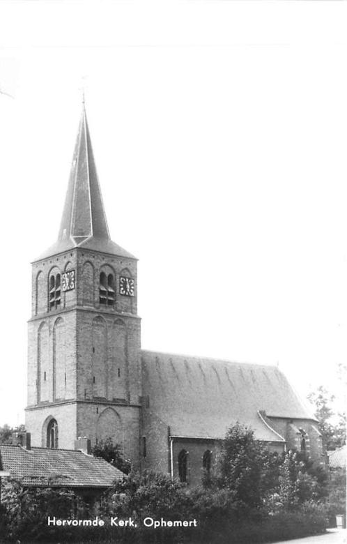 (381-324-017) Hervormde Kerk Ophemert, Verzamelen, Ansichtkaarten | Nederland, Gelderland, Voor 1920, Verzenden