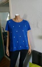 Leuk blauw shirt top met witte hartjes van de Hema maat 42 4, Kleding | Dames, T-shirts, Gedragen, Hema, Blauw, Maat 42/44 (L)