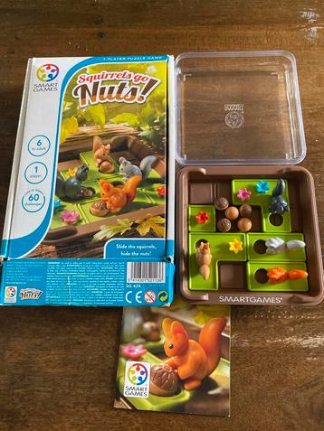 Smart Games Squirrels Go Nuts! Puzzelspel beschikbaar voor biedingen