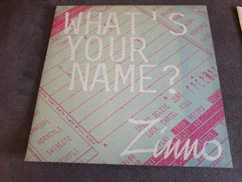 Maxisingle Zinno / What's your name? / i.z.g.s., Cd's en Dvd's, Vinyl Singles, Zo goed als nieuw, Maxi-single, Pop, 12 inch, Ophalen of Verzenden