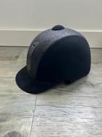 Paardrij cap zwart met glitters, Dieren en Toebehoren, Paardrijkleding, Kinderen, Ophalen of Verzenden, Zo goed als nieuw, Recreatie